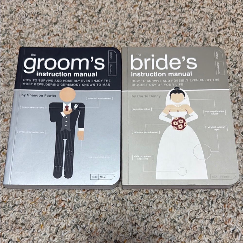 Groom's and Bride's Instruction Manuals